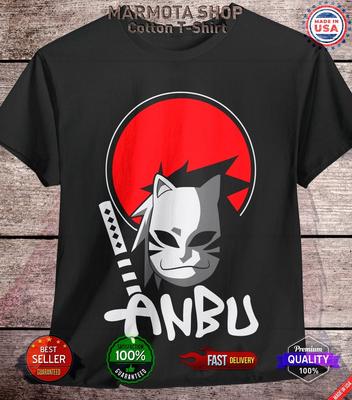 Maglietta Anbu Naruto Shippuden Konoha Kakashi Itachi Shisui Stile Anime T-Shirt