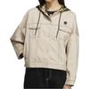 adidas Neo Short Hooded Long Sleeve Zip Jacket Women Outerwear Khaki IA6892