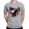 Usa Eagle Flag America Patriotic July 4th Mens Womens T-Shirts Tee Top #DNE