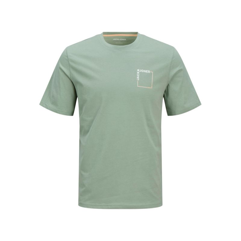 Tee shirt verner coton col de cou Homme JACK & JONES