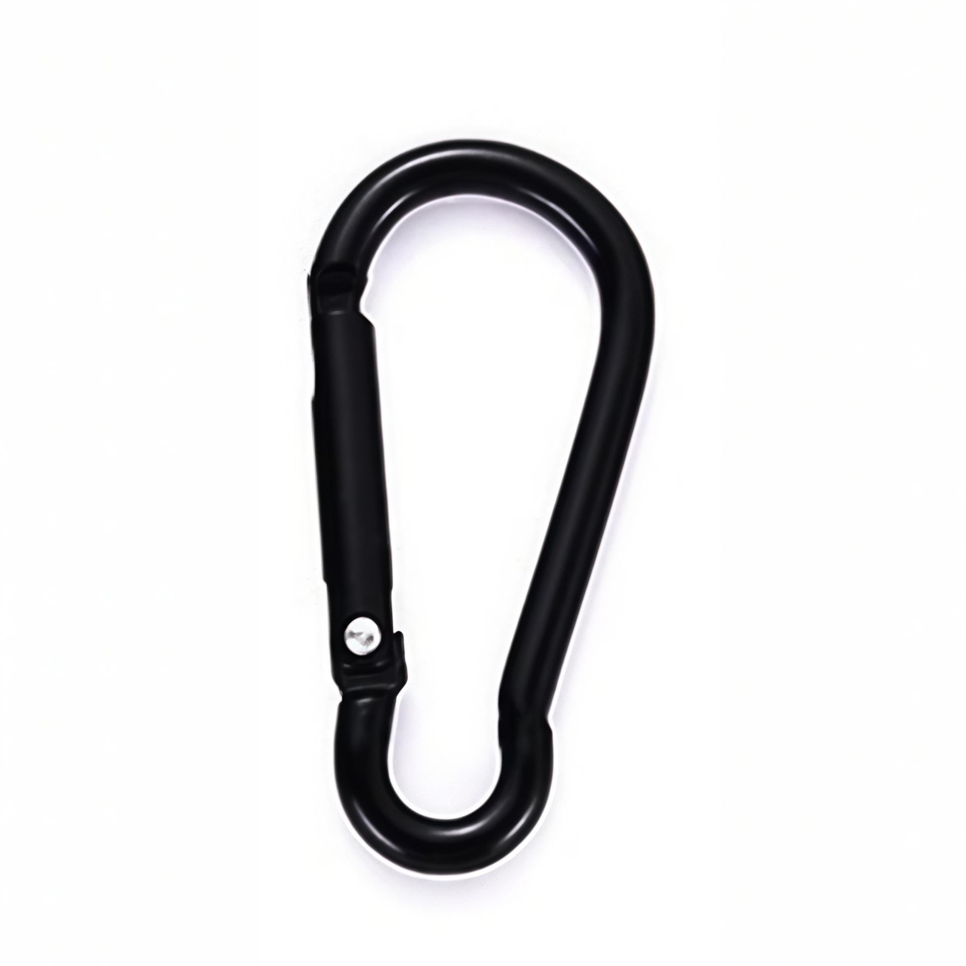 High-Quality Gourd-Shaped Aluminum Carabiner Key Hook Ornament