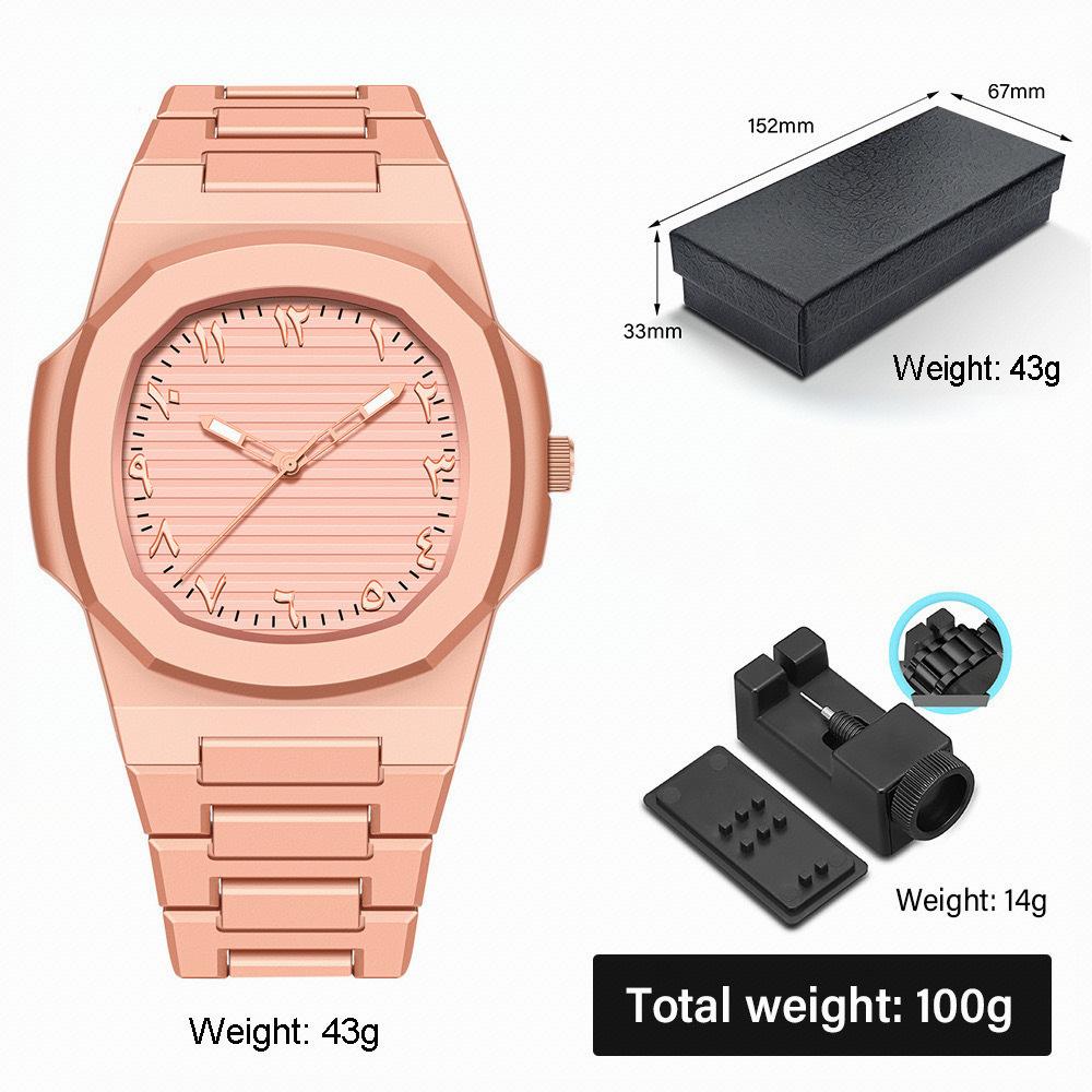 Arabic numerals men s silicone quartz watch 30 meter waterproof sports fashion clock Nautilus creative design watch