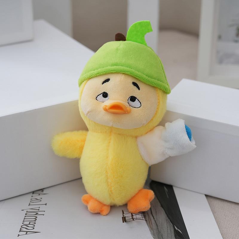 Adorable Plush Duck Keychain Soft And Cuddly Cute Trendy Duckling Toy Accessory