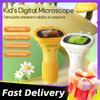 2.0-inch HD IPS Color Screen Kids Handheld Digital Microscope Portable Microscope Supports HD Photo and Video Recording