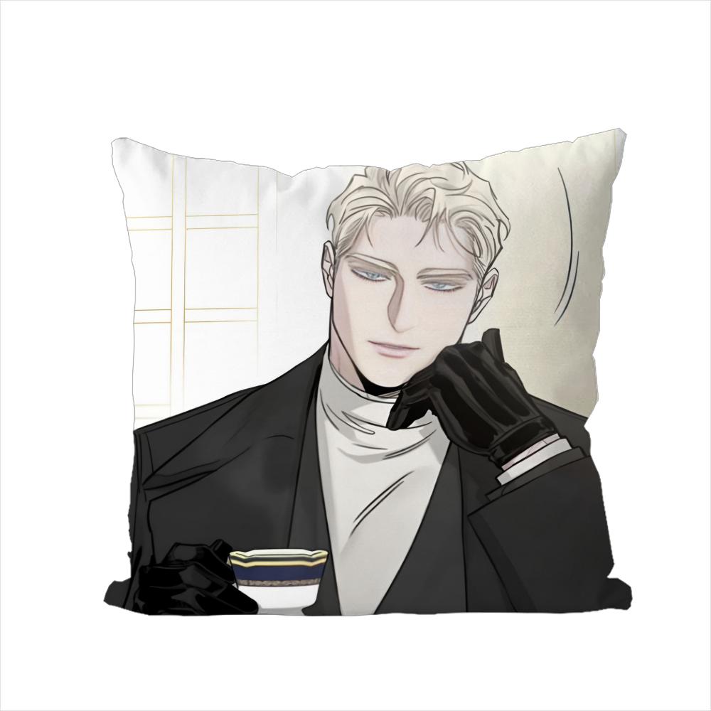 BL Mmanhwa Pillow Case For Car Sofa Decorative Home Doublesided Print Plush Square Throw Pillow Cushion Cover