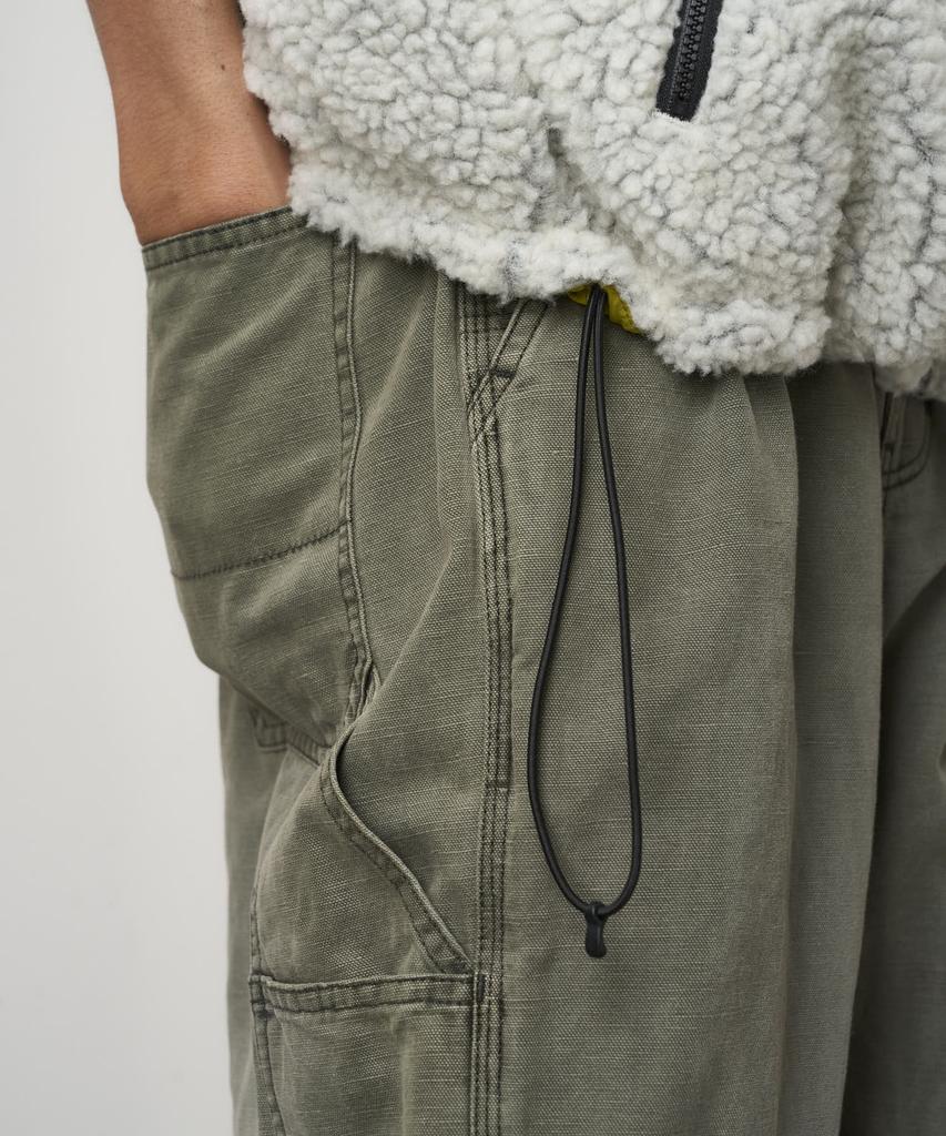 Gramicci Reversible Sherpa Vest Natural / Chartreuse
