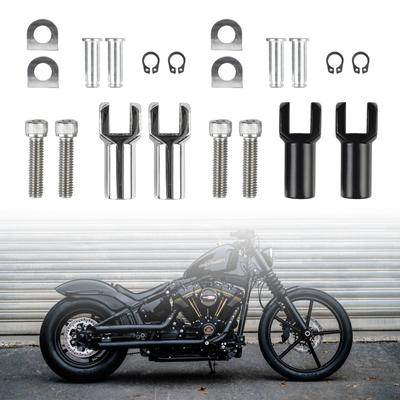 Foot Peg Supports Mounts for Davidson Softail 2000-2017 Motorcycle Passenger Footpeg Support Clevis Kit Foot Peg Mounts