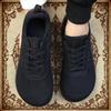Men’S Sneakers Wide Toe Barefoot Shoes Breathable Stylish Minimalist Flat Shoes Summer Lightweight Non Slip Hook Loop Mesh Shoe
