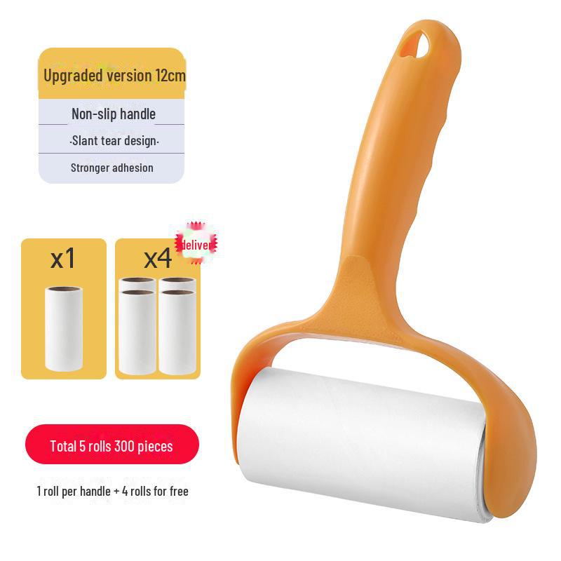 Large Pet Hair Roller Set with Free Shipping: Includes Dust Collector & Replacement Rolls for Clothes