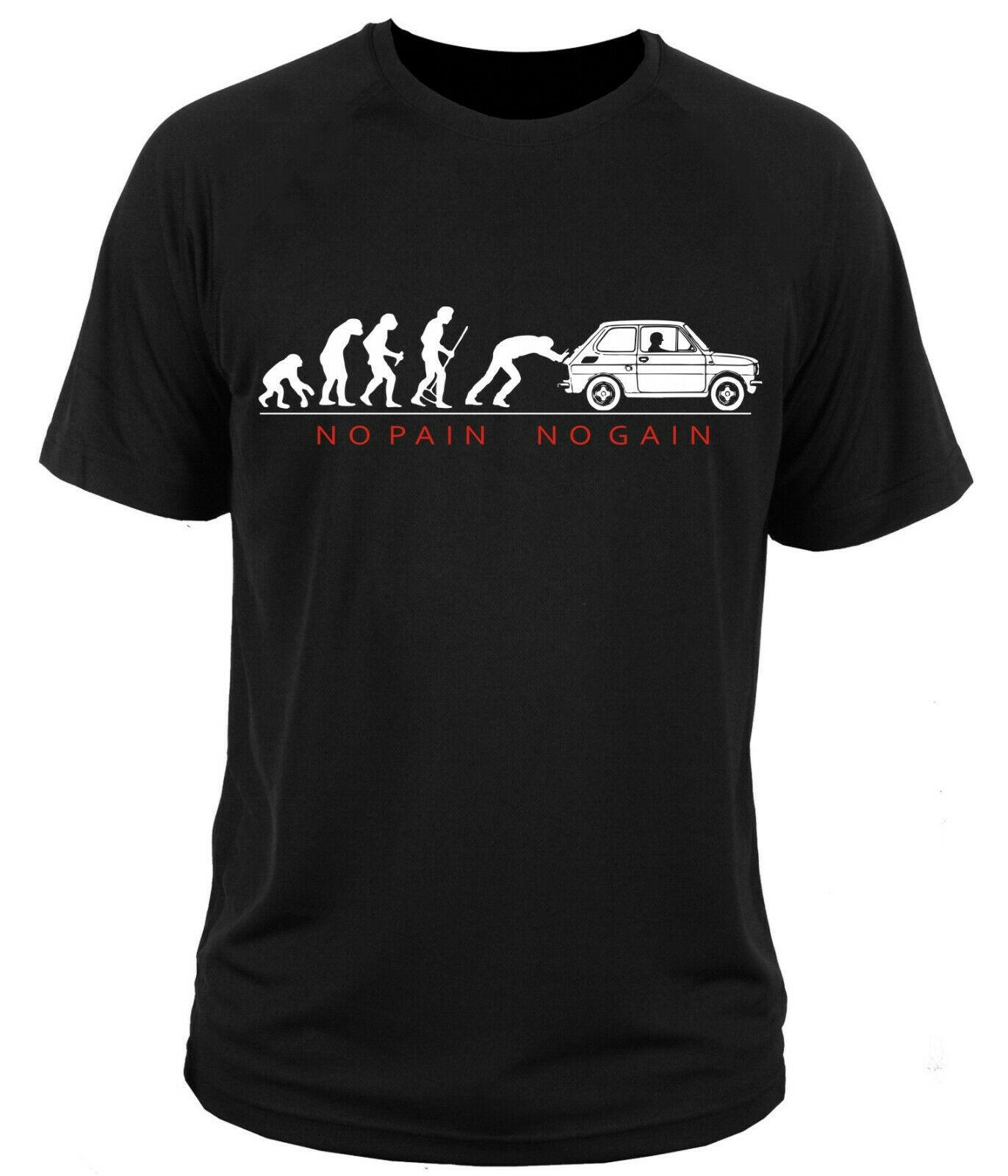 

T Shirt Unisex T-Shirt 126P Fiat Steyr-Puch 126 Centoventisei Funny Tees Poland