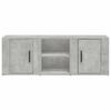 Vidaxl Szafka Pod Tv, Szarość Betonu, 100X31,5X35 Cm
