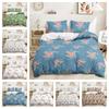 Three-Piece 3D Quilt Cover, Floral Plant Fresh Tulip Kit, Bedding