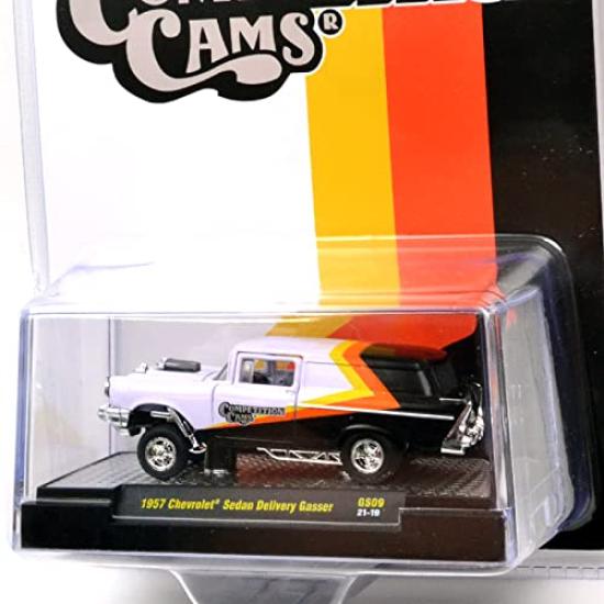 M2 MACHINES Scale Hobby Shop Exclusive 1957 Chevrolet Sedan Delivery Gasser Competition Cam 164 - -