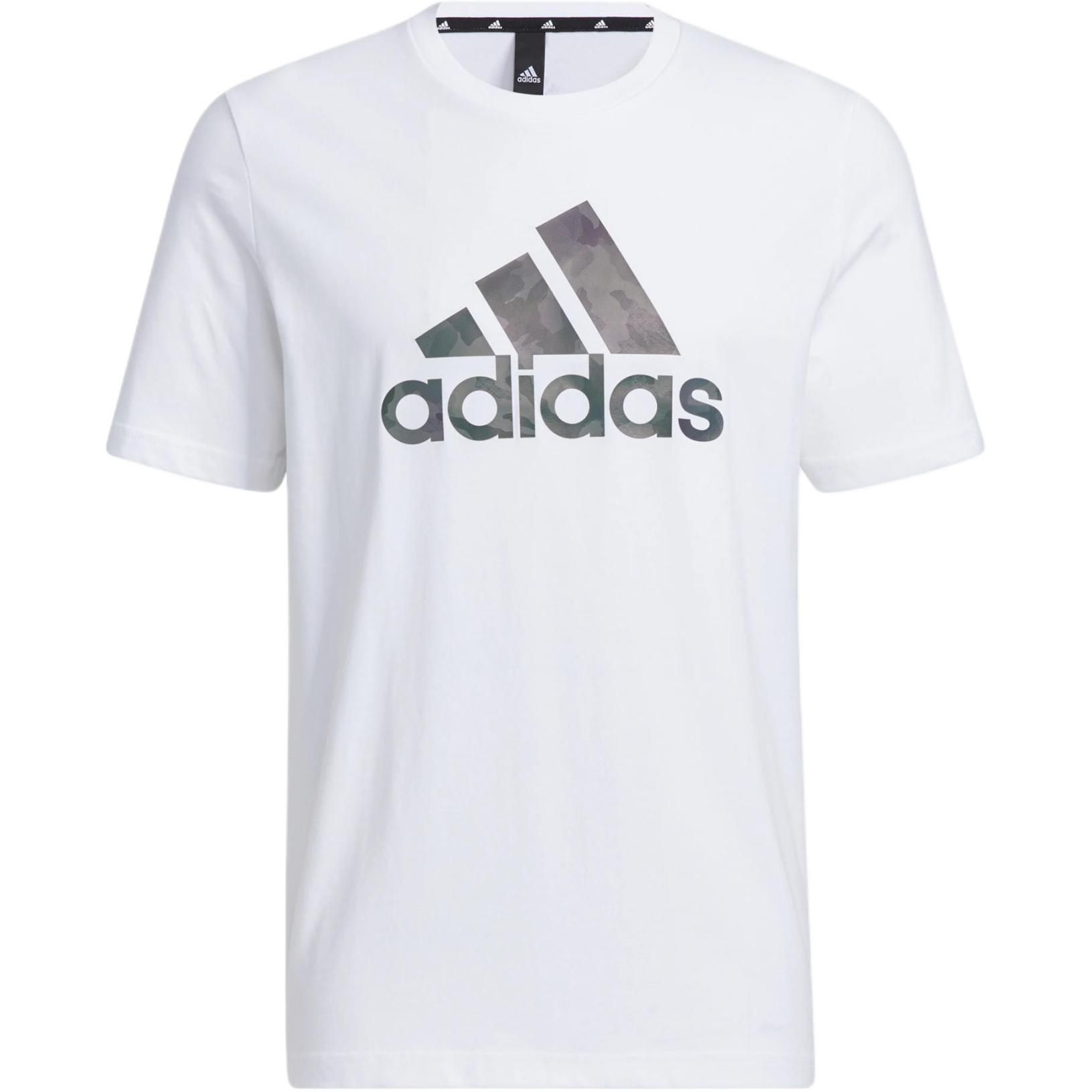 Adidas Set-in Sleeve T-Shirt Men s White HE7425 XXXL