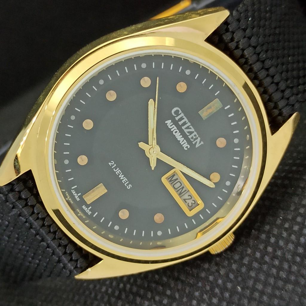 

ВОССТАНОВЛЕННЫЕ ВИНТАЖНЫЕ CITIZEN AUTO 8200 JAPAN MENS D/D ЧЕРНЫЕ ЧАСЫ 550c-a290245-9 SKU550c-a290245-4