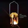 1PC Candle Lantern Mini Bright Aluminium Alloy Brass Night Fishing Hanging Candle Lamp Outdoor Camping Angling Candle Lamp