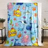 Underwater Adventure Playground Print Blanket Soft and Cozy Perfect for the Living Room Bed Sofa or a Nap,gift
