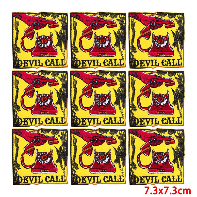 10 Pcs/lot Wholesale Embroidery Patch Iron On Patches For Clothing Patches On Clothes Jackets Decor Applique Sew Supplies