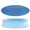Solar Pool Cover for 6ft 8ft Round Metal Frame Pools Weatherproof Heavy Duty Thermal Blanket Portable Swimming Pond Accessories