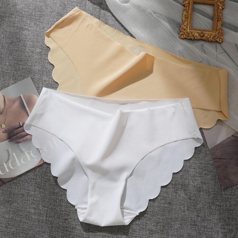 S-2XL Chiloți Femei Fără Cusături Mărimi Mari Chiloți Ultrathin Solid Confort Lenjerie Sexy Talie Joasă Chiloți Femei