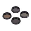 4PCS ND Lens Filter Set ND4 8 16 32 Optical Glass Light Reducing Neutral Density Filter with