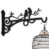 Wall Plant Hanger Metal Coated Wall-mounted Hook Rust-Proof Indoor Outdoor Bracket