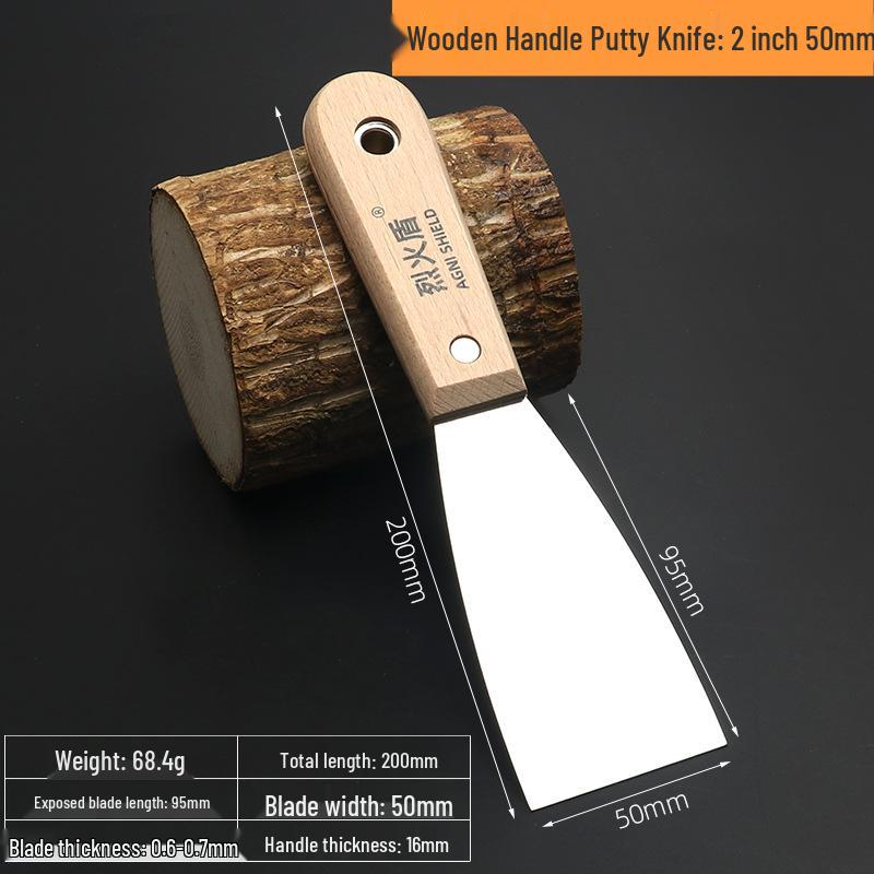 Špachtle Škrabka - Malá Nástroj na Spárování Stěn a Malování