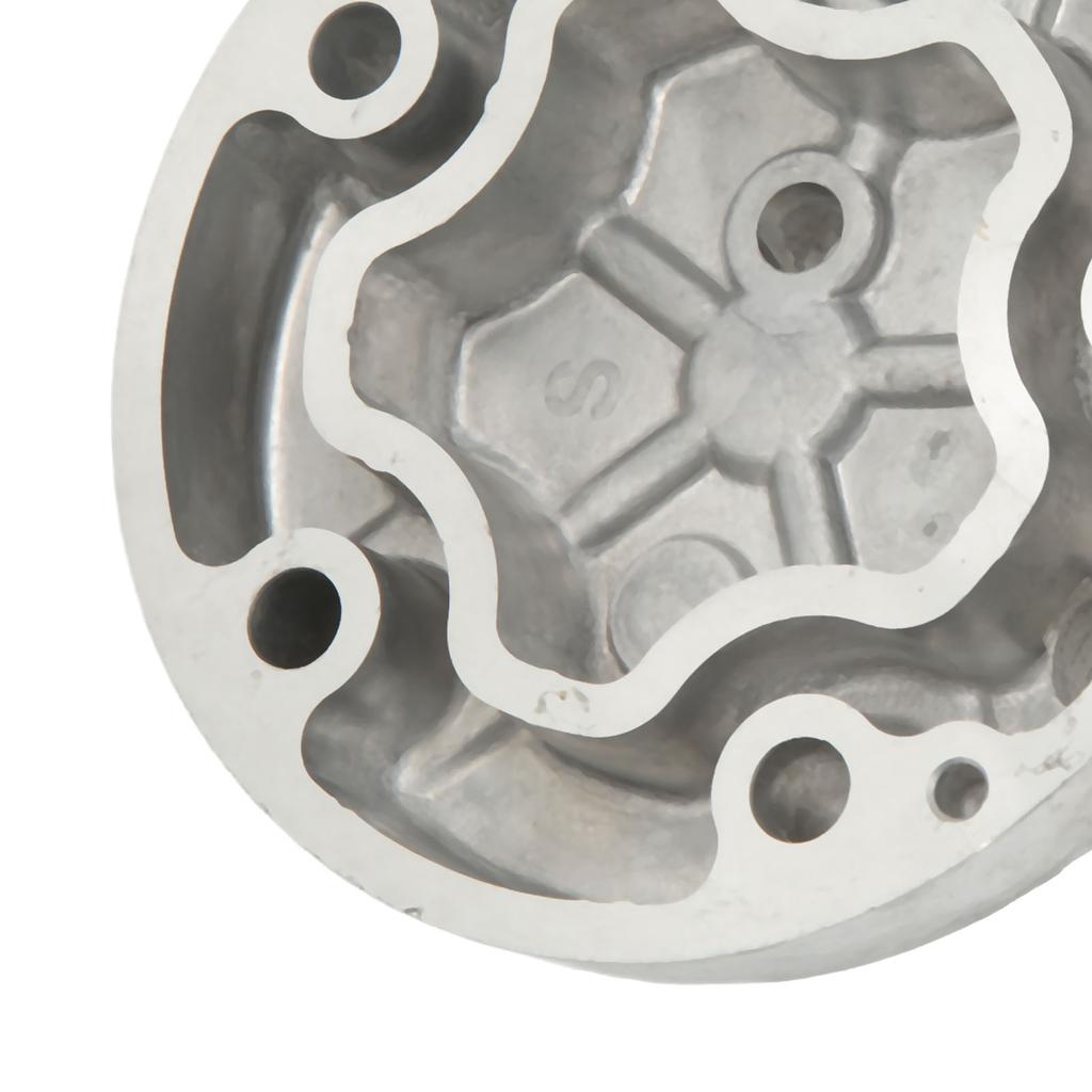 AC Compressor Cover Aluminium Air Conditioner Compressor Back Cover Replacement for SANDEN SD508 ORING HRZ 8X10