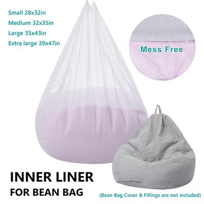 Bag Insert Replacement Cover Bean Bag Inner Liner Inner Liner for Bean Bag Lazy Sofa Inner Liner