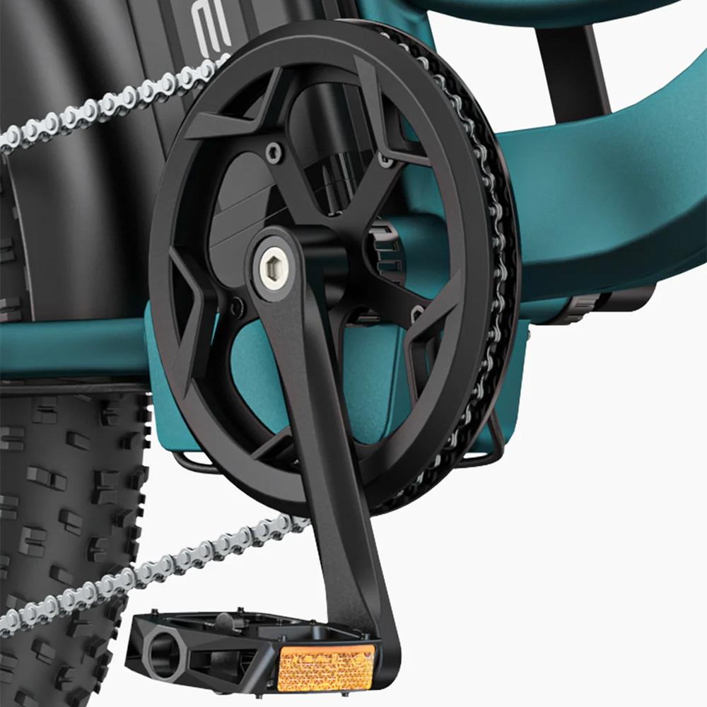 Electric Bicycle Engwe 20" 250W Motor 48V 13AH City Ebike Top Speed 25Km/h Max Load 120Kg All Terrain Ebike 7 Speed Green L20 Boost