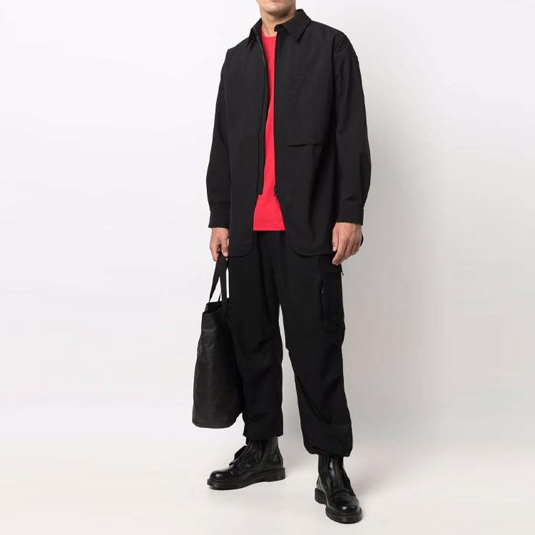 Y-3 FW21 Pocket Laced Work Pants Men pants Black HB3391