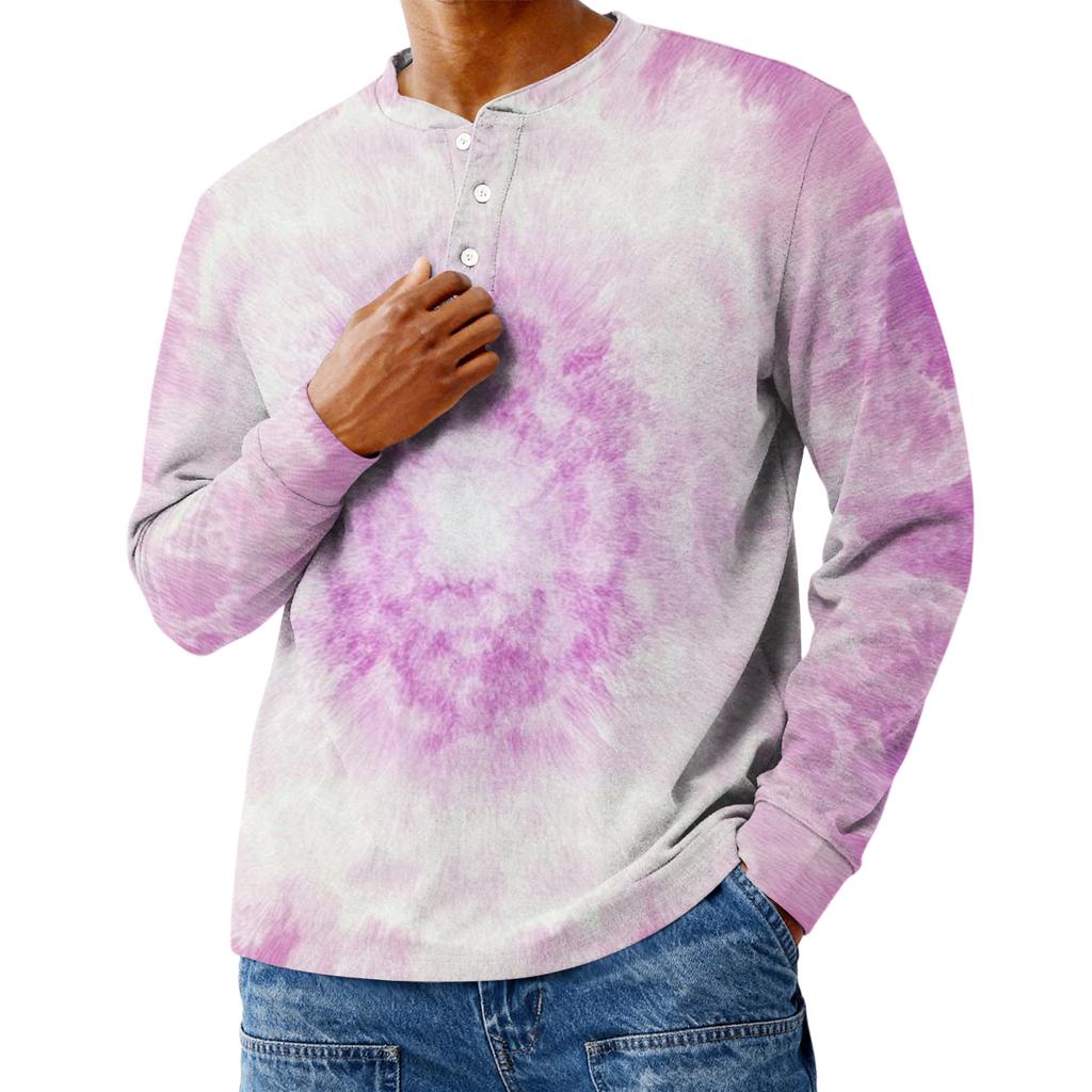 Men's Loose Casual Long-sleeved Lapel Zip-up Hoodie