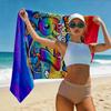 Nummer 67 Regenbogen Handtuch Unisex Leicht Saugfähig für Pool Yoga Camping Reisen Strand Unverzichtbar Geschenk Maschinenwaschbar