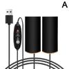 New USB Motorcycle Heated Grips Handlebars 3-speed Adjustable Handlebars Electric Insulated A5U5