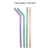 Ru Han Portable Reusable Silicone Straw Set