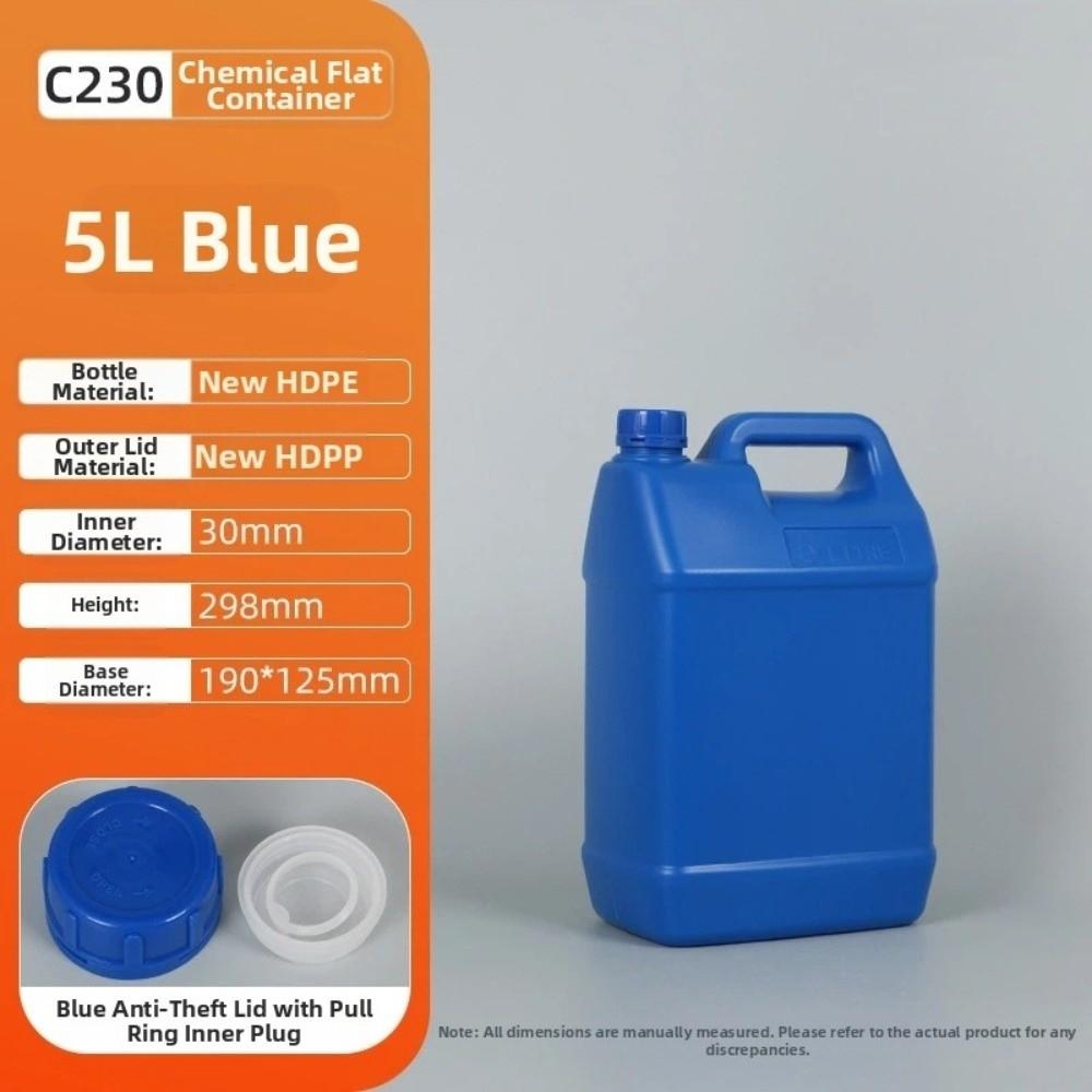 Secchio HDPE 1-20L Tanica per Olio per Alimenti Contenitore Multiuso Gel Shampoo