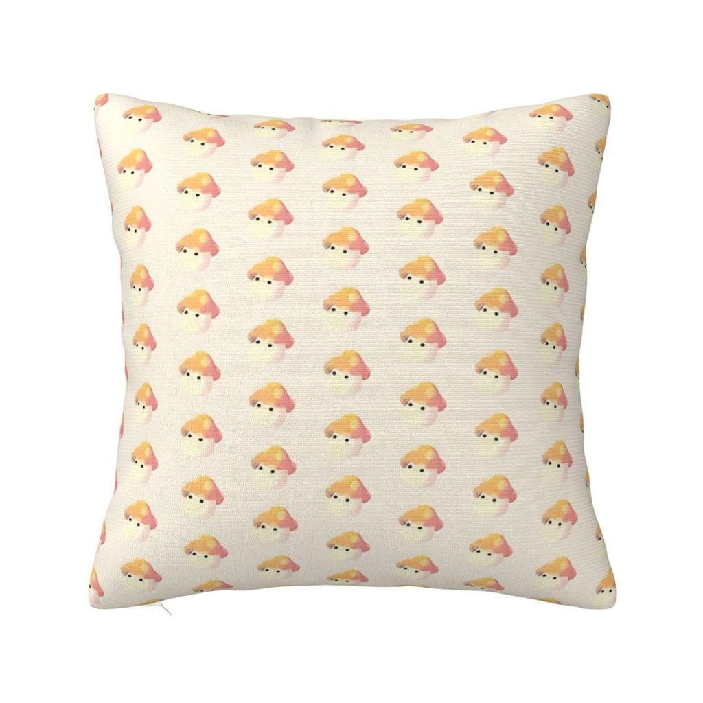 Psychedelic Mushroom Frogs Pillowcase Polyester Cushion Cover Gift Throw Pillow Case Cover Chair Zippered 45X45cm