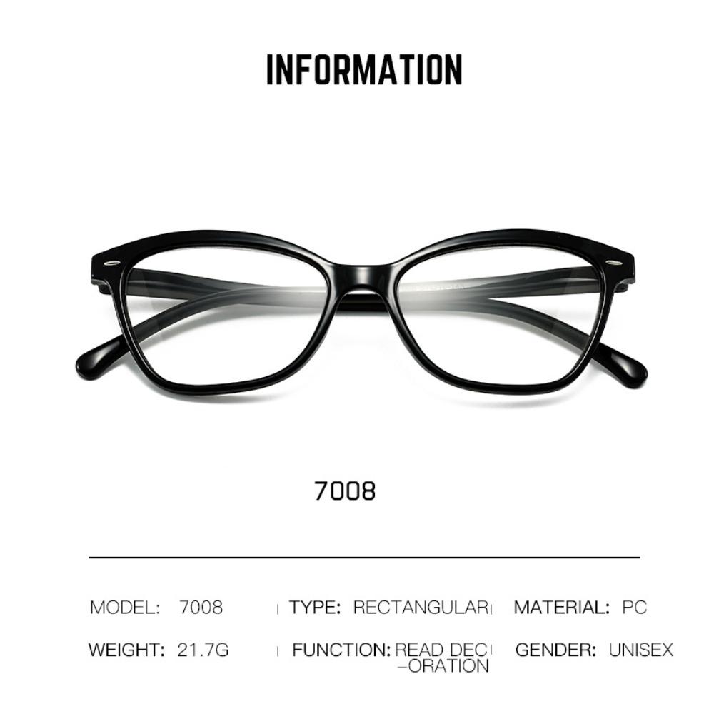 2026 New Fashion Photochromic Reading Glasses for Men Women Elderly, Business Single-Lens Anti Blue Light Presbyopia Eyewear