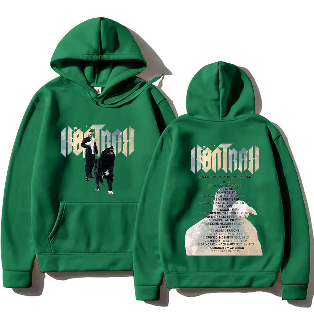 Kontra K Mikiny Oči Sní Oči Vidí Nové Album Grafická Mikina Hip Hop Dámská Pánská Mikina