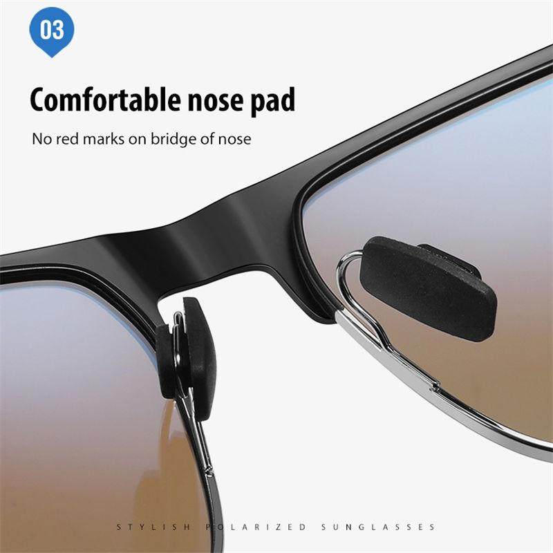 Metal Frame Polarized Sunglasses for Women Men Unisex Fashion Outdoor Anti Glare UV400 Sports Fishing Glasses GZW