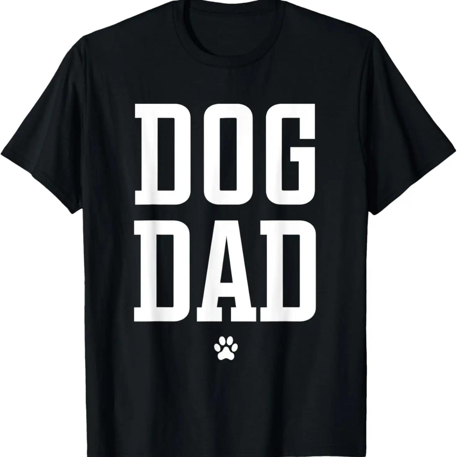 

Dog Dad Classic Design Dad Dog Paw T-Shirt XXXXXL чёрный