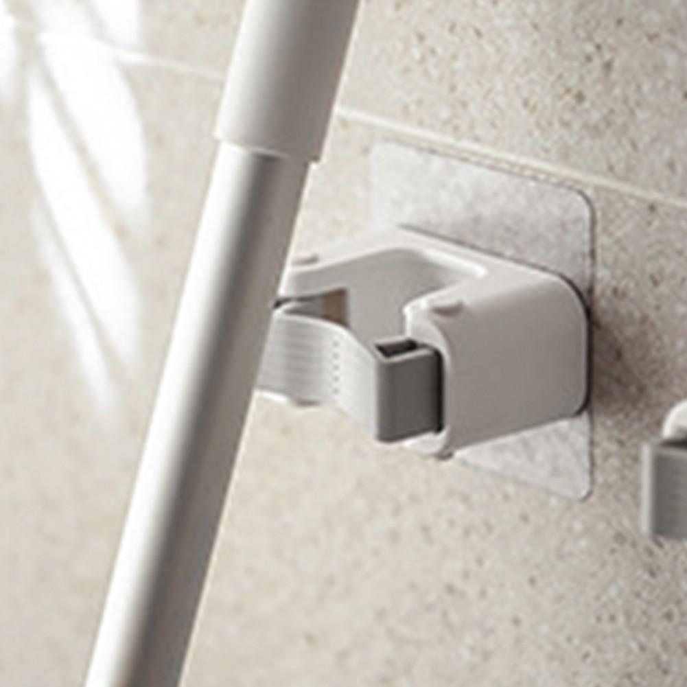 Mehrzweck-Mopphalter, spurlose Haken, Wandmontage, ABS, Neu