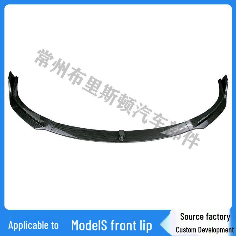 Tesla Model S Exterior Body Kit: Front Lip & Bumper Protection