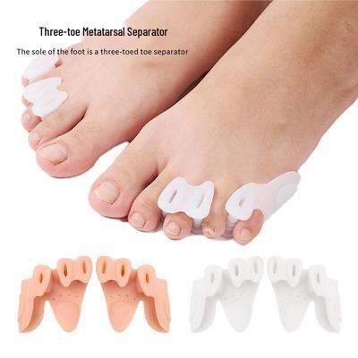 Silicone Little Toe Separator for Valgus/Varus Correction - Wearable In Shoes