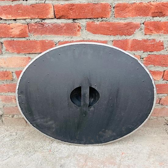 Středověký kulatý štít Vikinský štít Unikátní bitevní design Štít Dřevěný 60,96 cm Nejlepší dárek