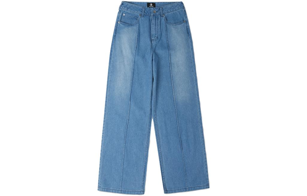 Converse Jeans Women s Blue Moderate Wide Leg Pants 10024534483 L