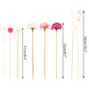 NEW 10PCS Pink Hydrangea Flower Rattan Sticks Fireless Fragrances Reed Diffuser Stick DIY Ornaments Home Decor