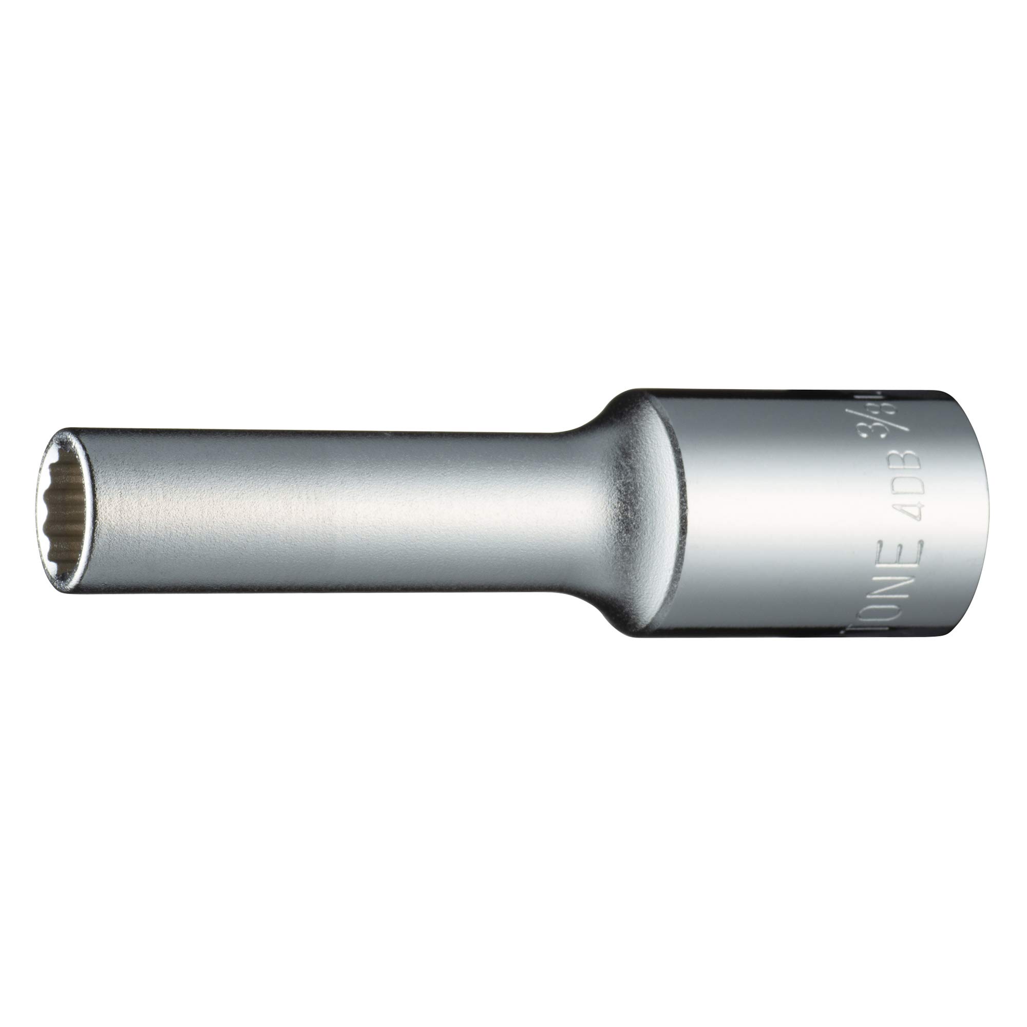 

Tone Deep Socket (12-sided) 4DB-12L, 12.7mm (1/2 ) drive, 3/8 width across