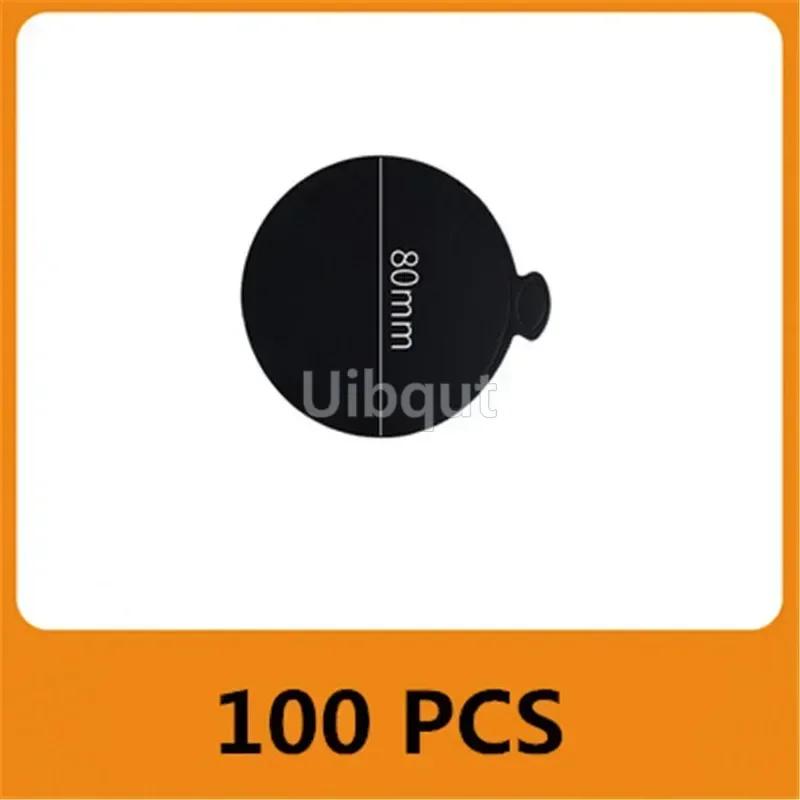 100pcs/set White Black Silver Mousse Mat Bottom Cake Base Boards Paper Board Shape Dessert Tray Christmas Cake Decoration Tools