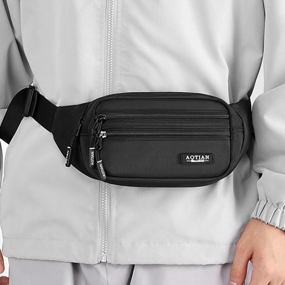Multi-function Sports Phone Bag Wear-resistant Men Chest Bag Running Waist Bags  Sports